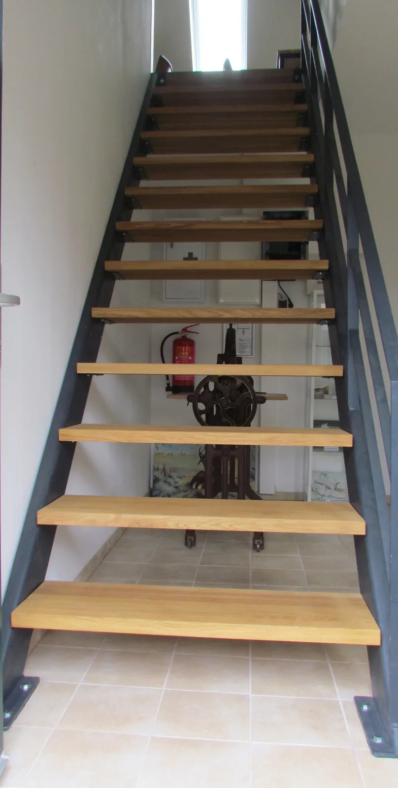 Treppe zur Ferienwohnung